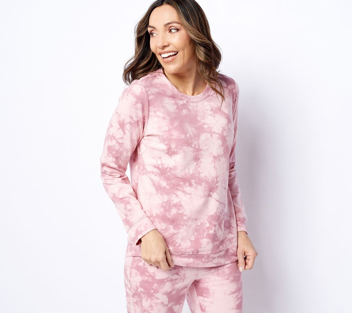 Printed Crystal Wash French Terry