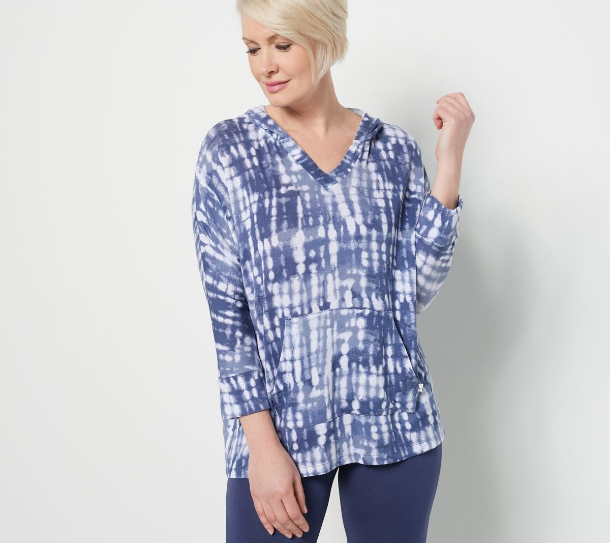 French Terry Hoodie Poncho