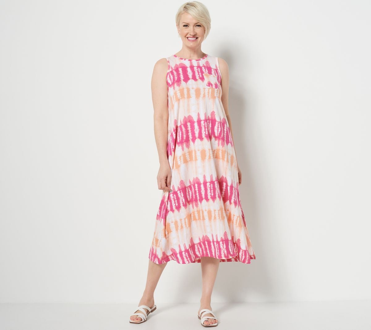 Cotton Rayon Maxi Tank Dress
