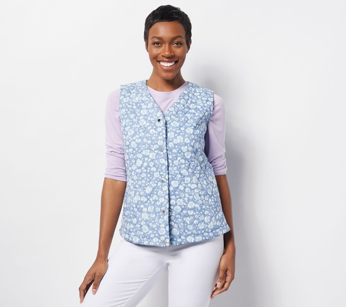 Quilted Cotton Vest