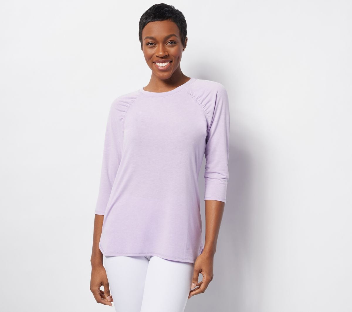 Soho Raglan 3/4 Sleeve Top