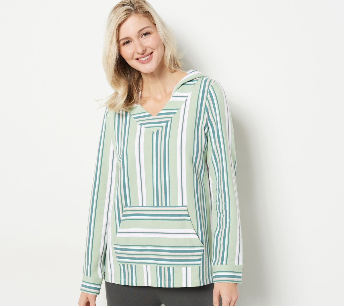 Active Striped French Terry