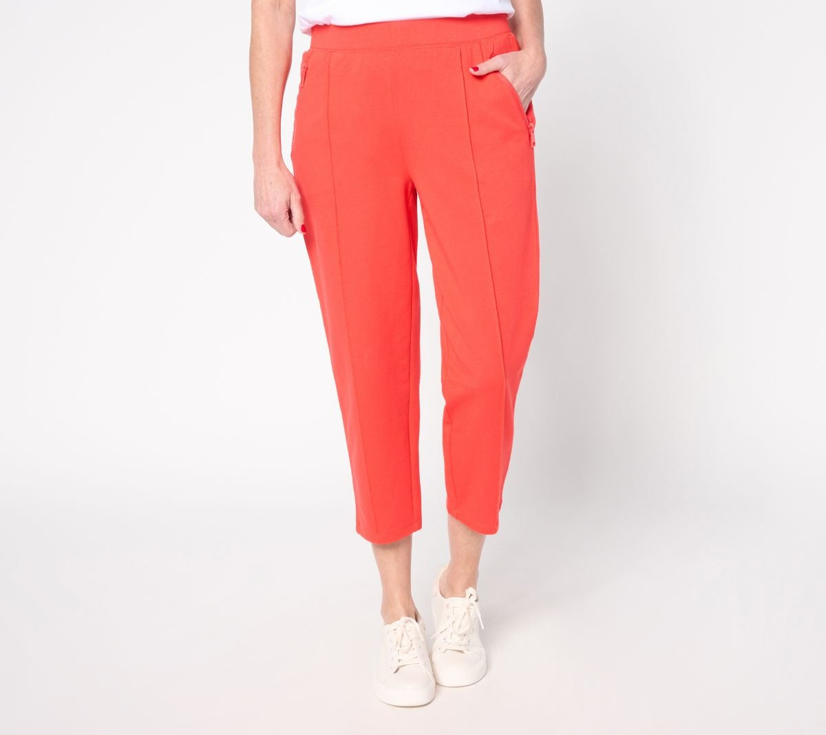 Active French Terry Crop