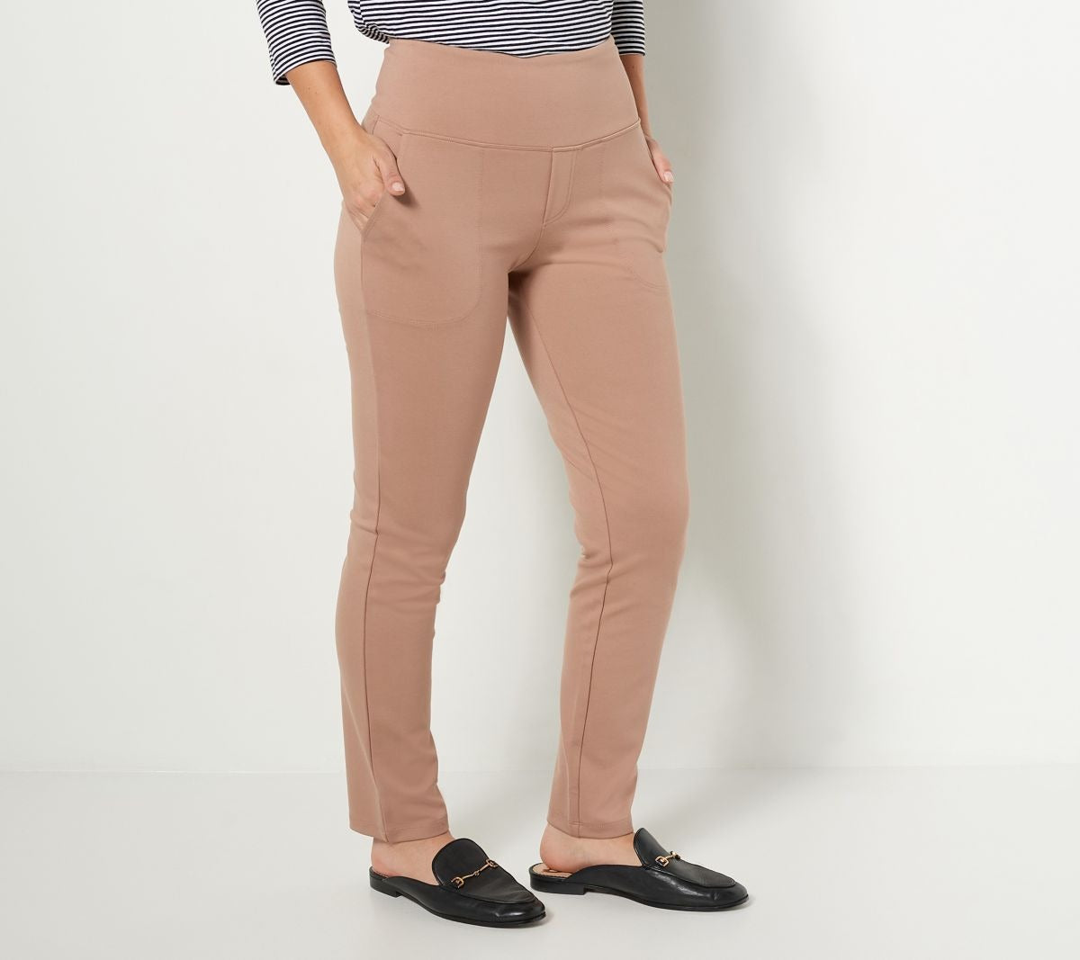 Luxe Ponte Slim Leg