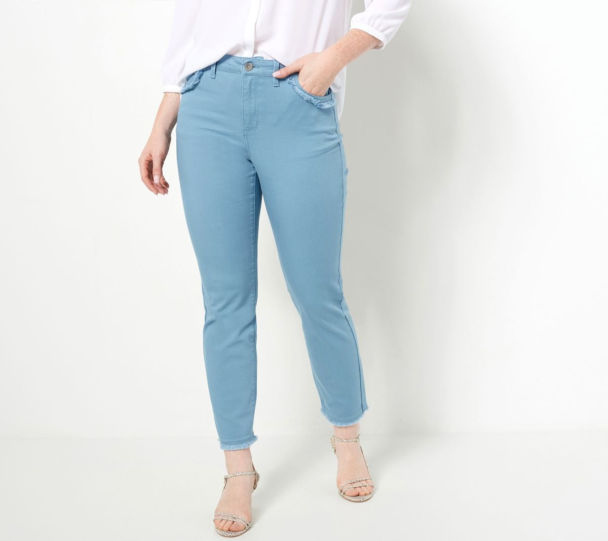 Stretch Twill Slim Leg