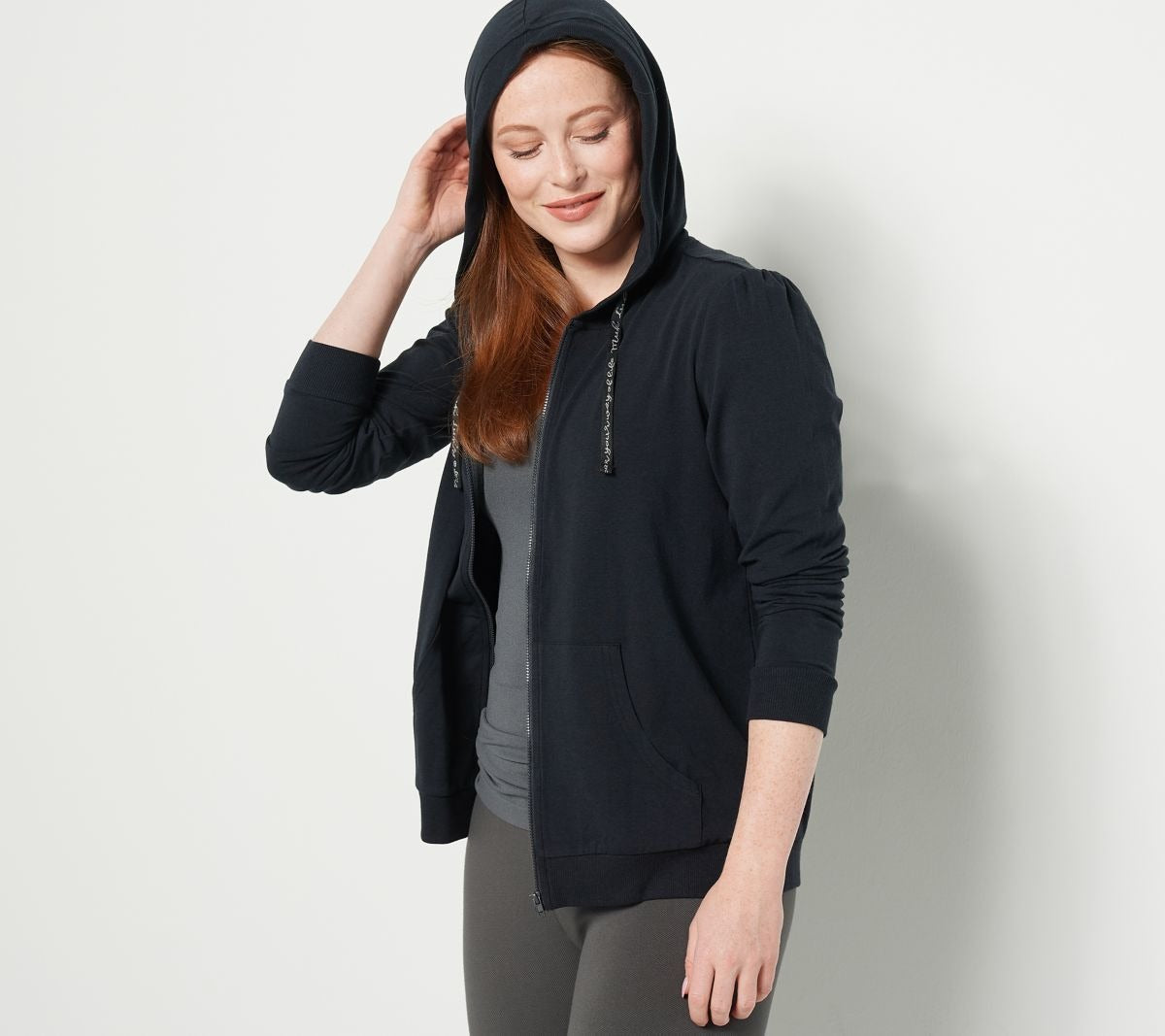 French Terry Zip Hoodie