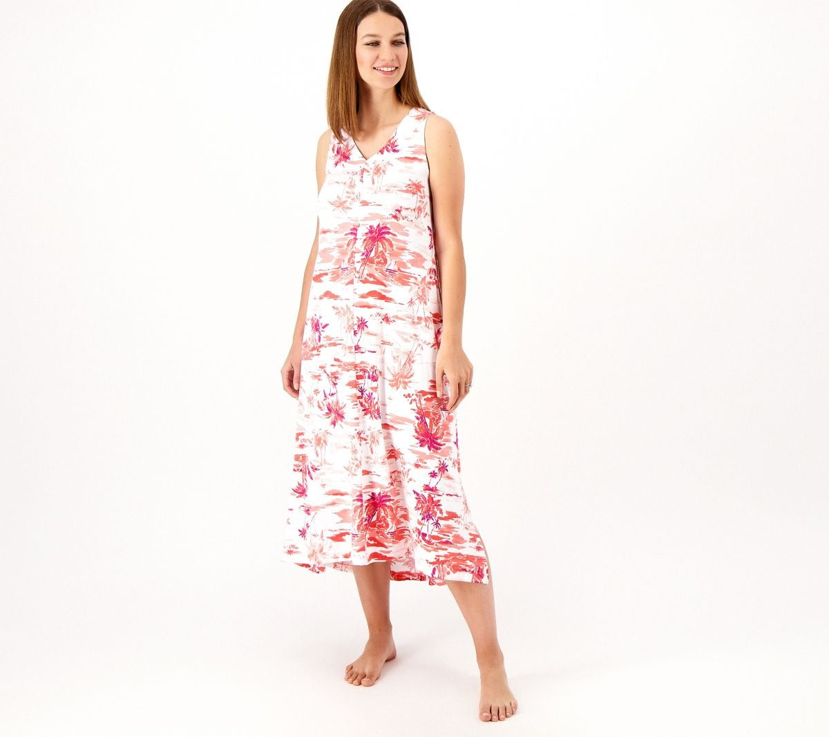 Flexwear V-Neck Tank Maxi Dress