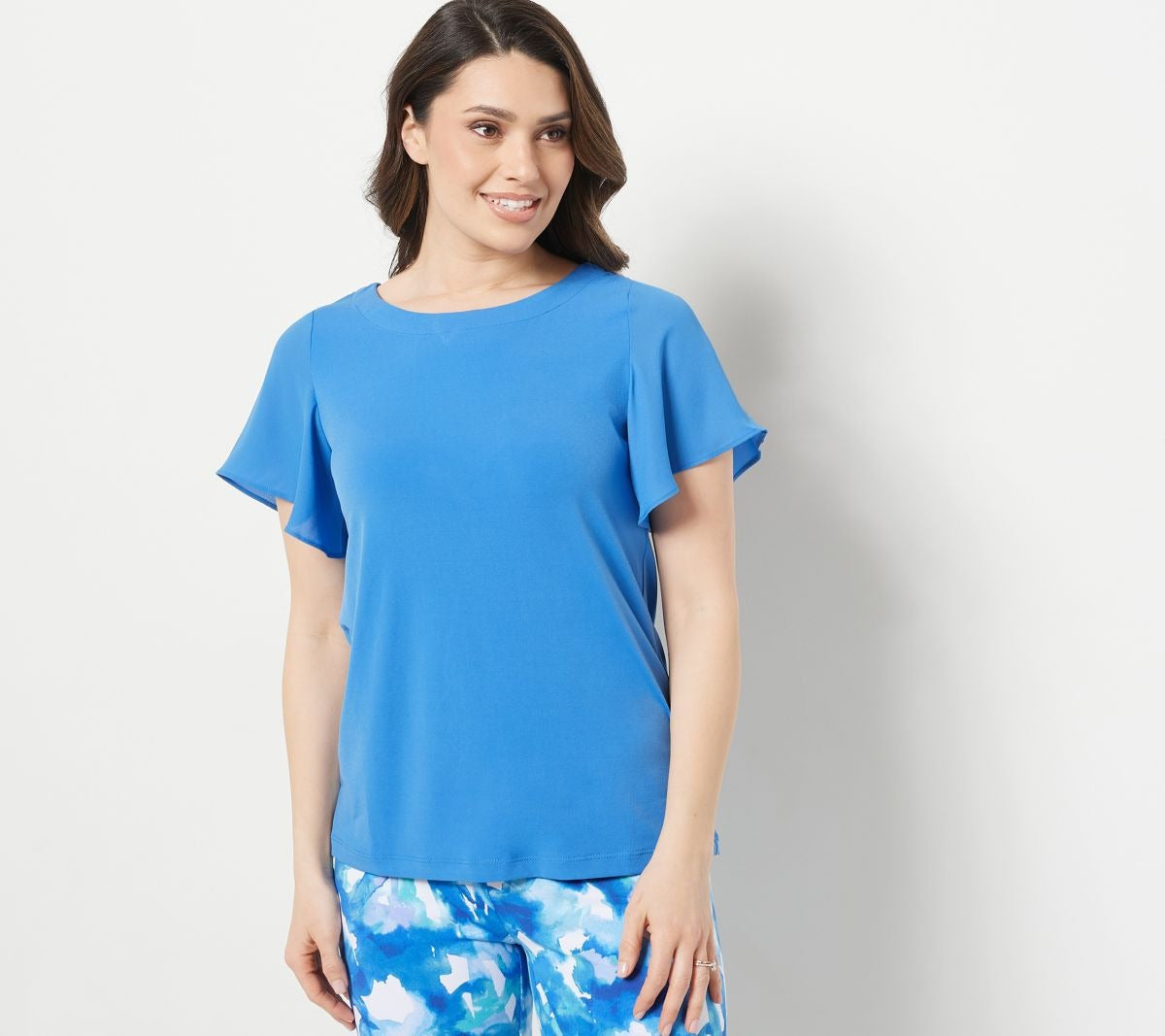 Liquid Knit Tie-Back Top