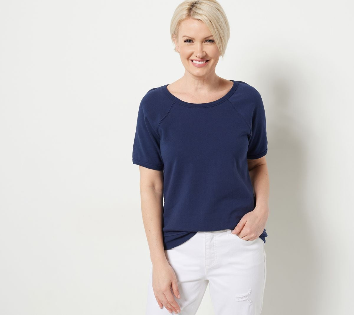 Short-Sleeve Sweatshirt