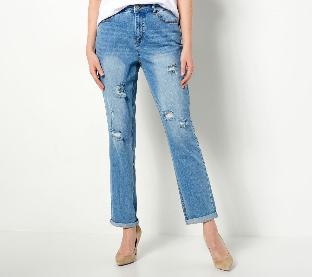 Petite Boyfriend Jeans