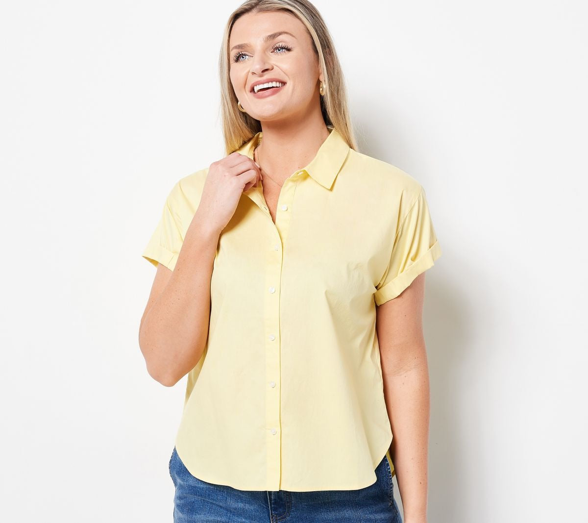 Stretch Poplin Short