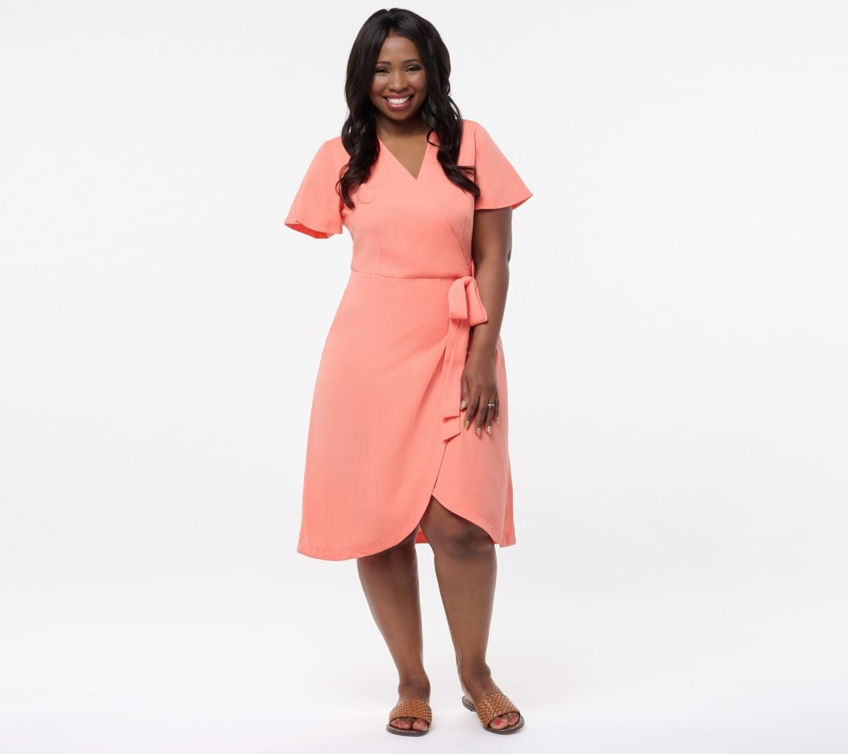 Tiffany Adaptive Wrap Dress