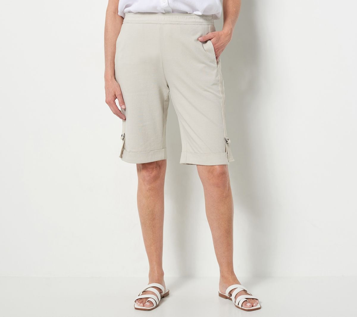 Pet Cotton Bermuda Shorts