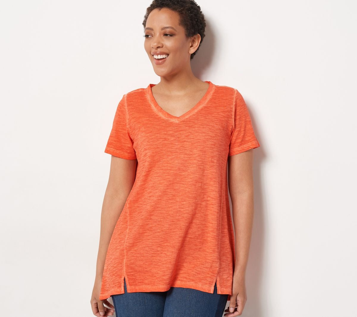 Distressed Cotton Slub