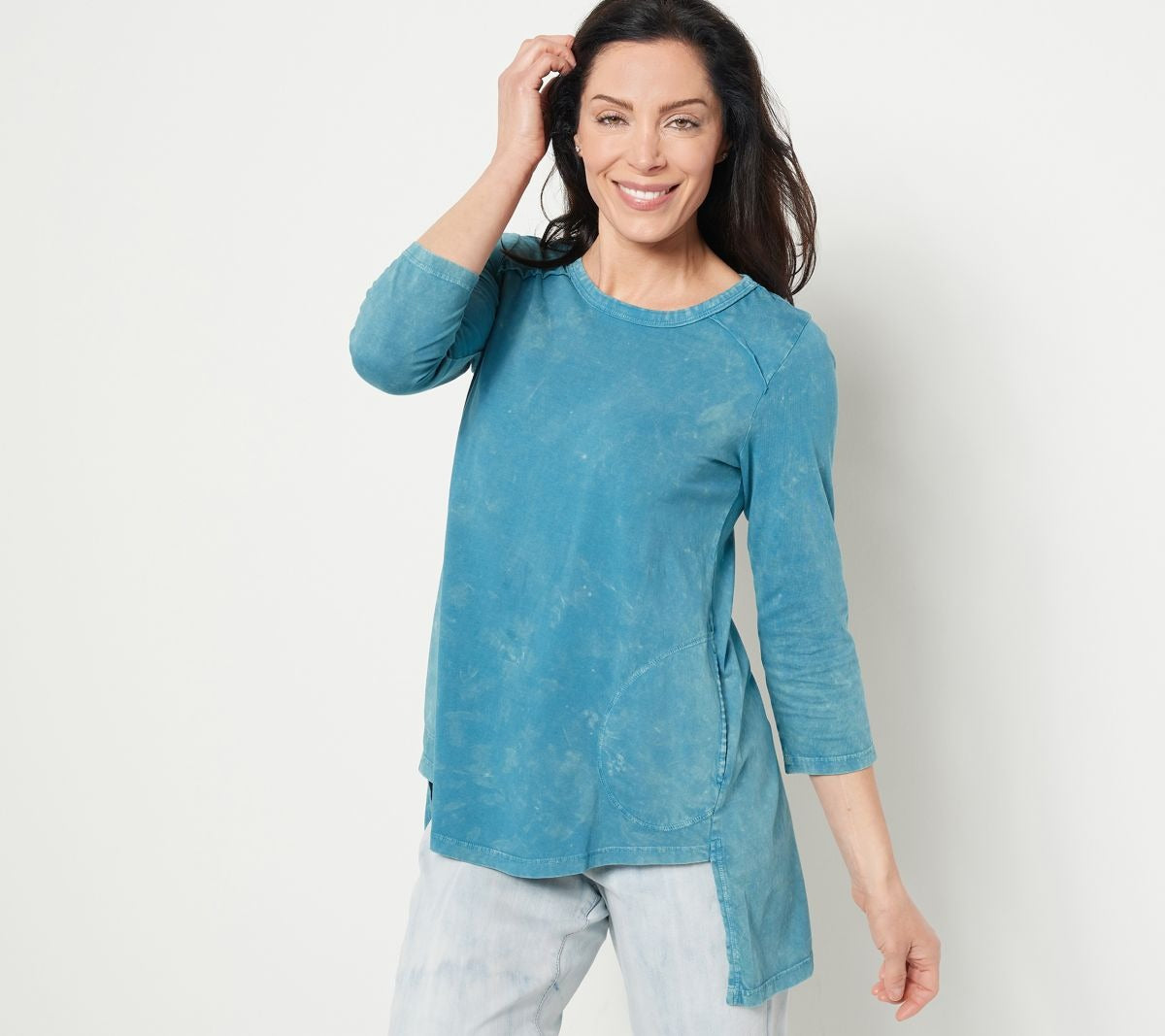 Sun Faded Cotton Hi-Low