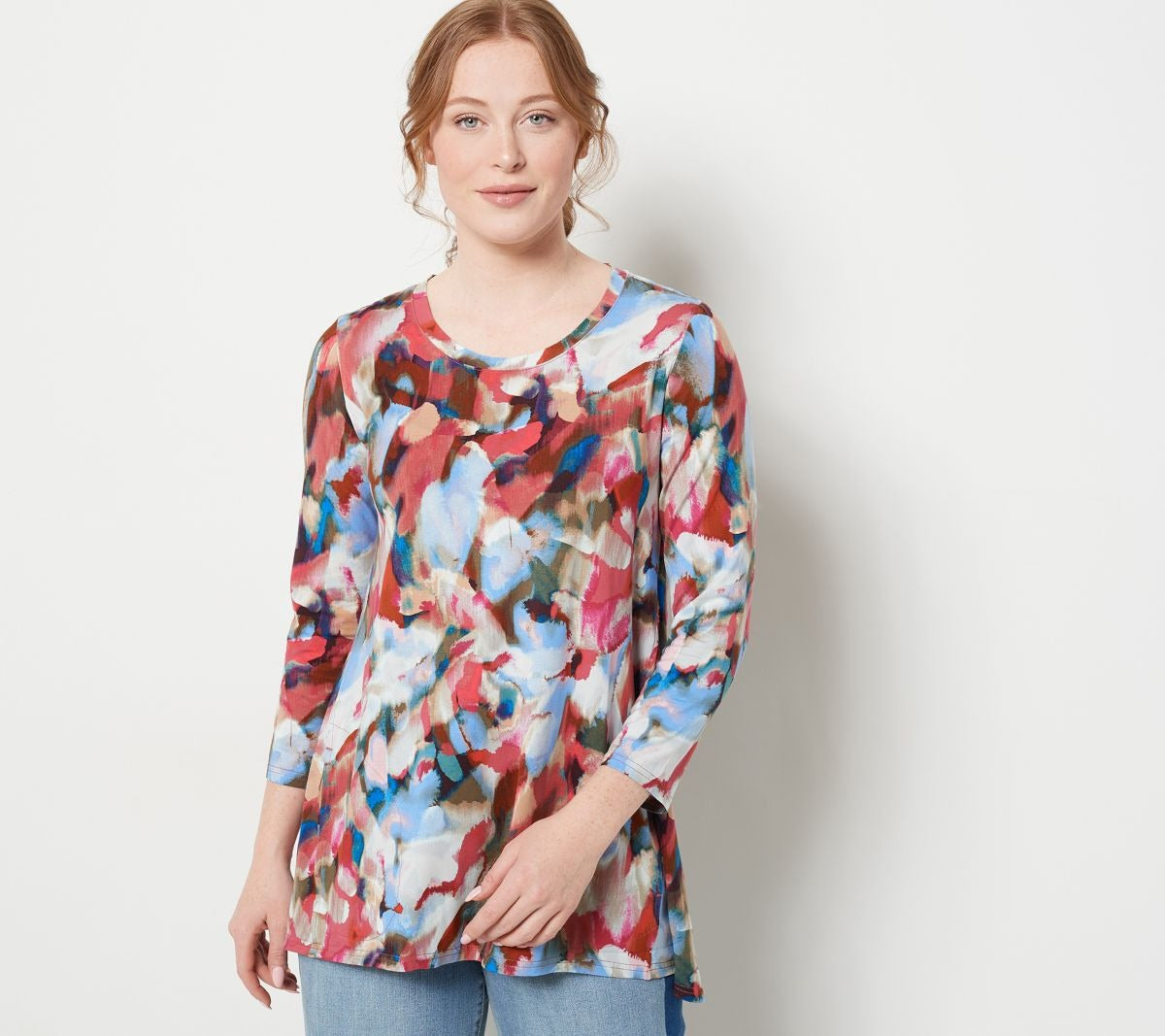 Rayon 230 Printed 3/4