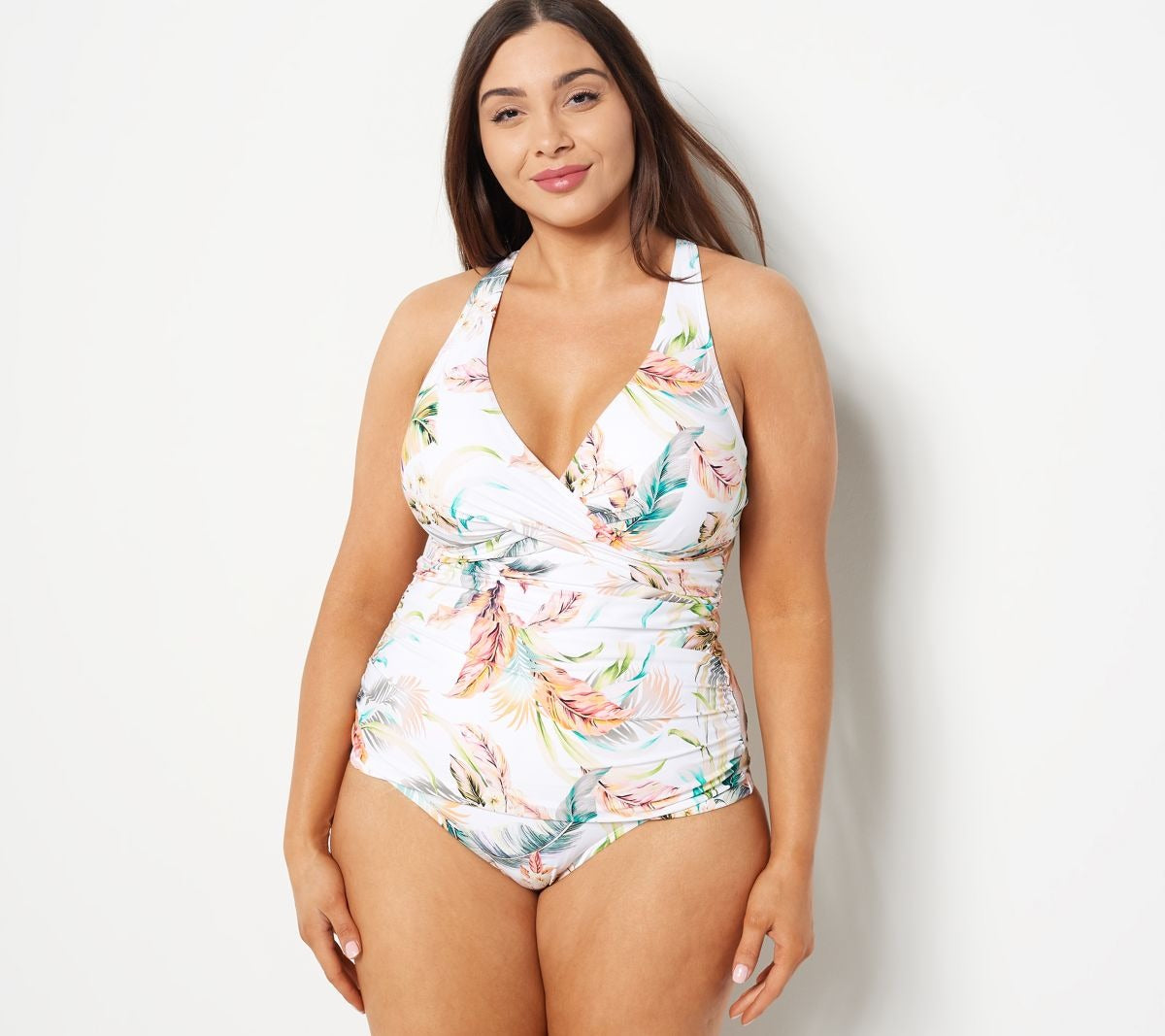 Adjustable Strap V-Neck Tankini