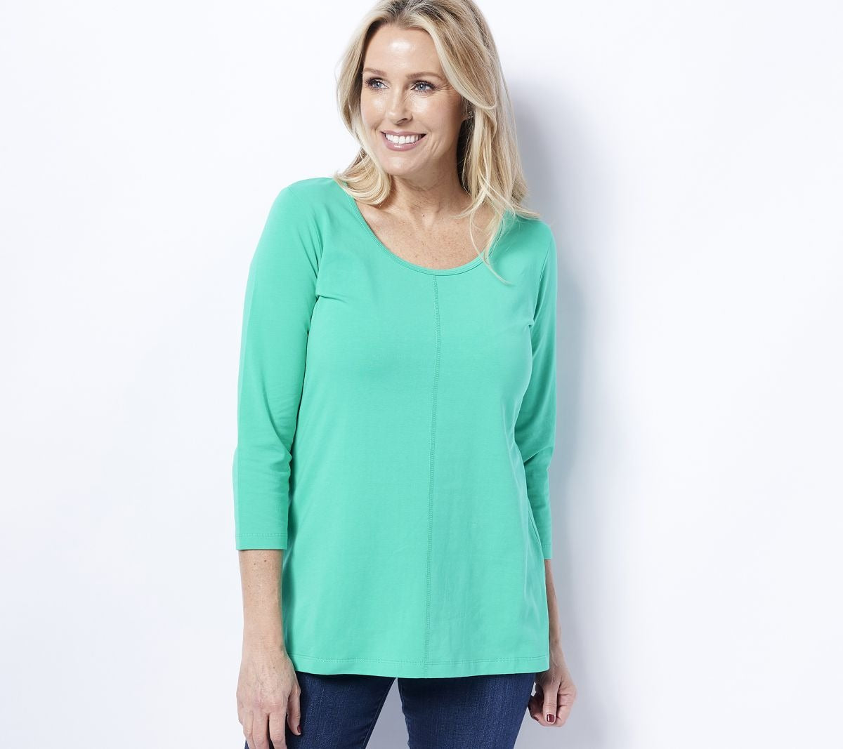 Washed Cotton Jersey Tee