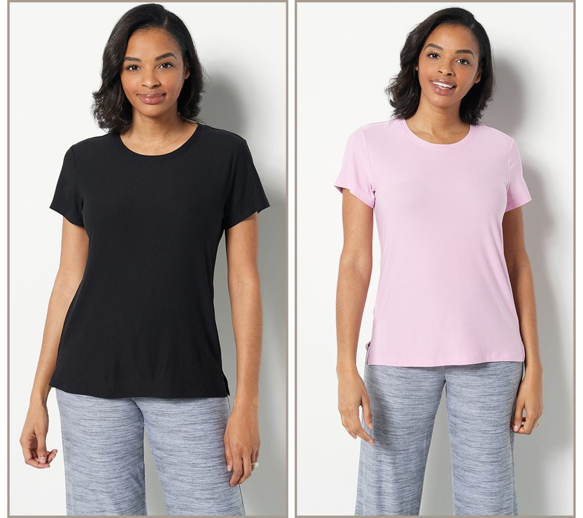 Set of Two Cloud Knit Tees