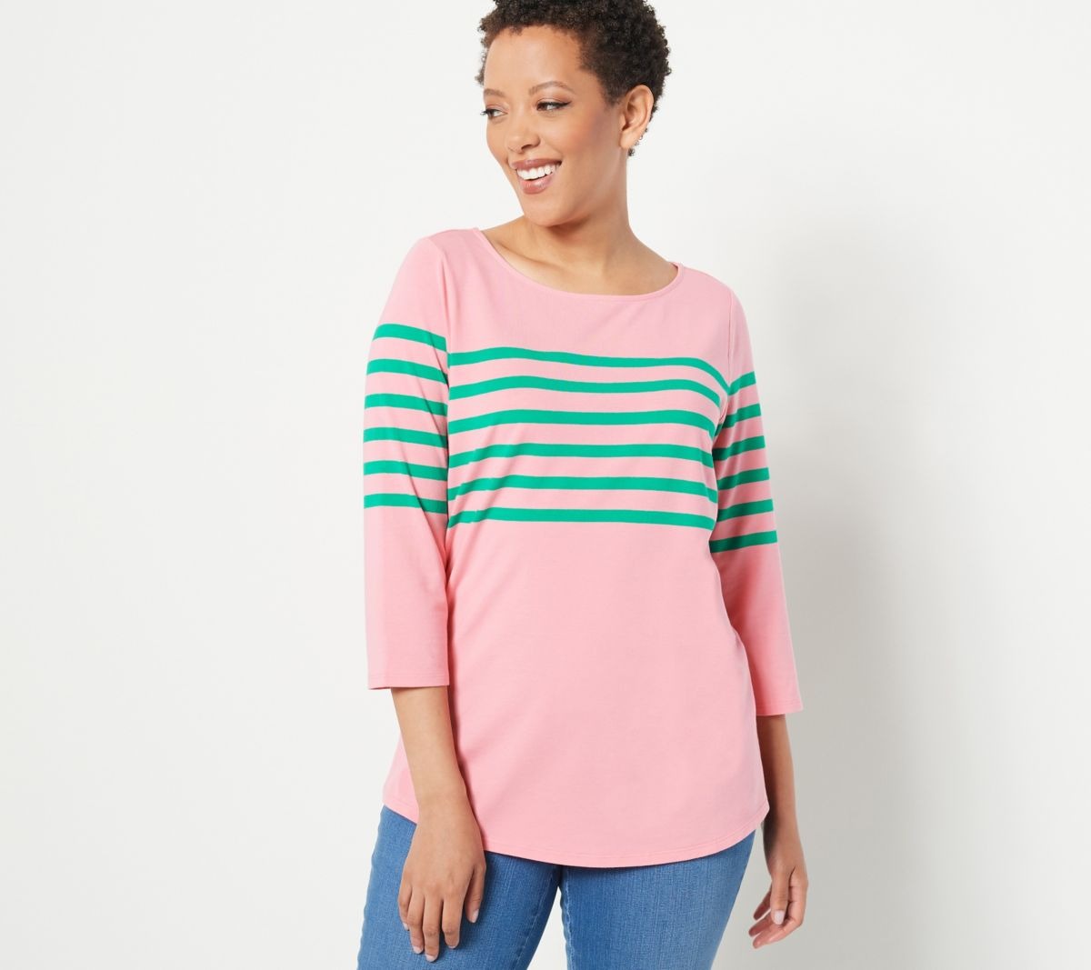TripleLuxe Knit Striped
