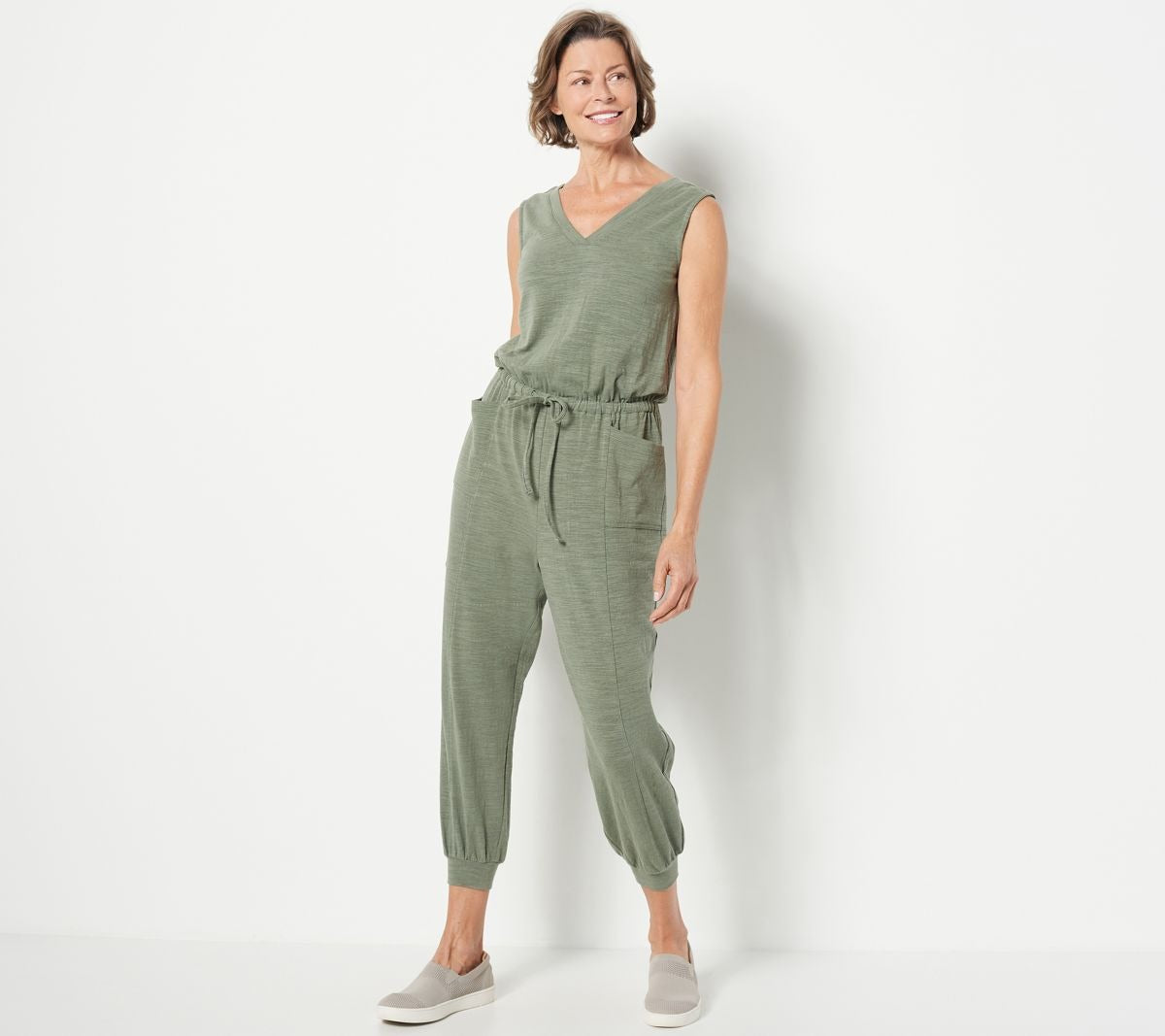 Z-Air Pull-On Knit Jumpsuit