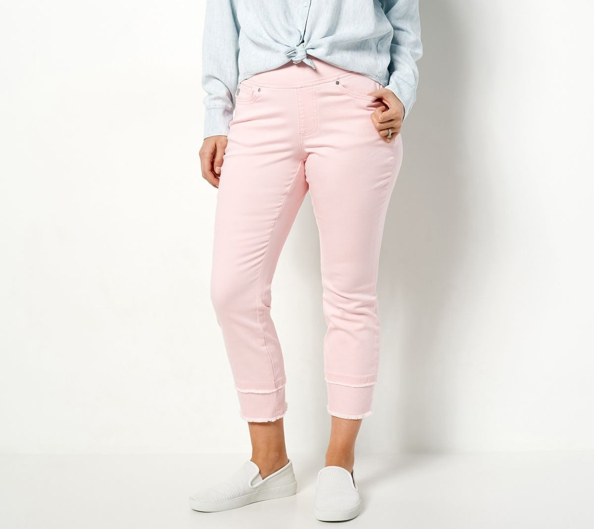 TripleLuxe Reg Twill Crop