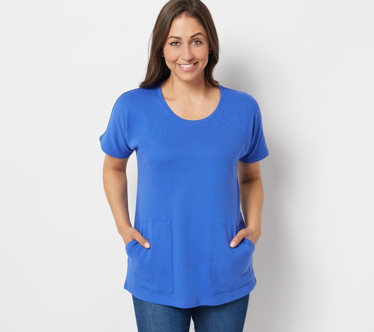 Essentials Scoop Neck Tunic