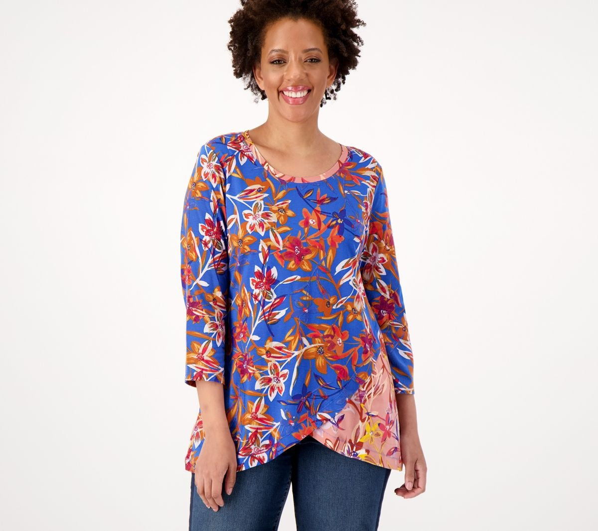 Mixed Print Cotton Modal