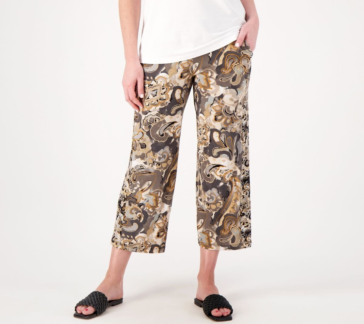 Printed Liquid Knit Pull-On