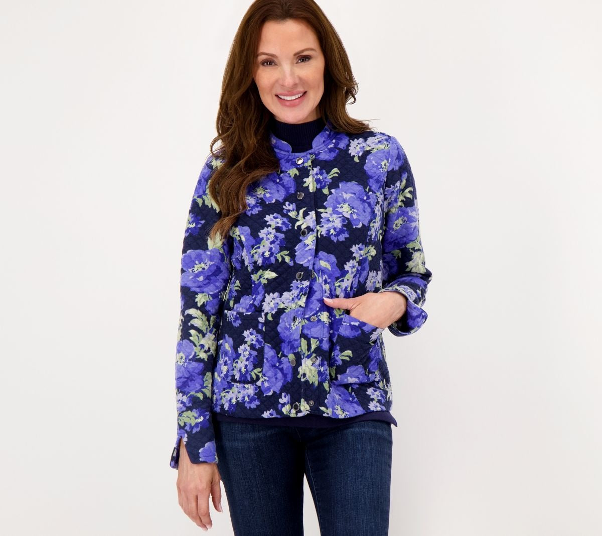 Printed Knit Jacquard