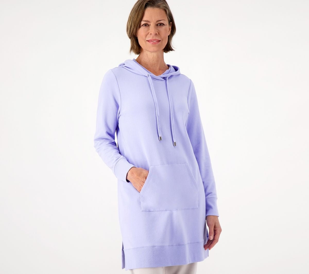 Active Regular French Terry Hooded