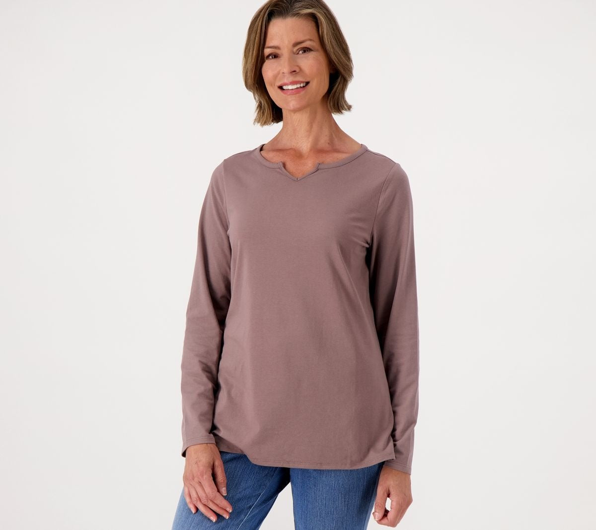 TripleLuxe Knit Notched