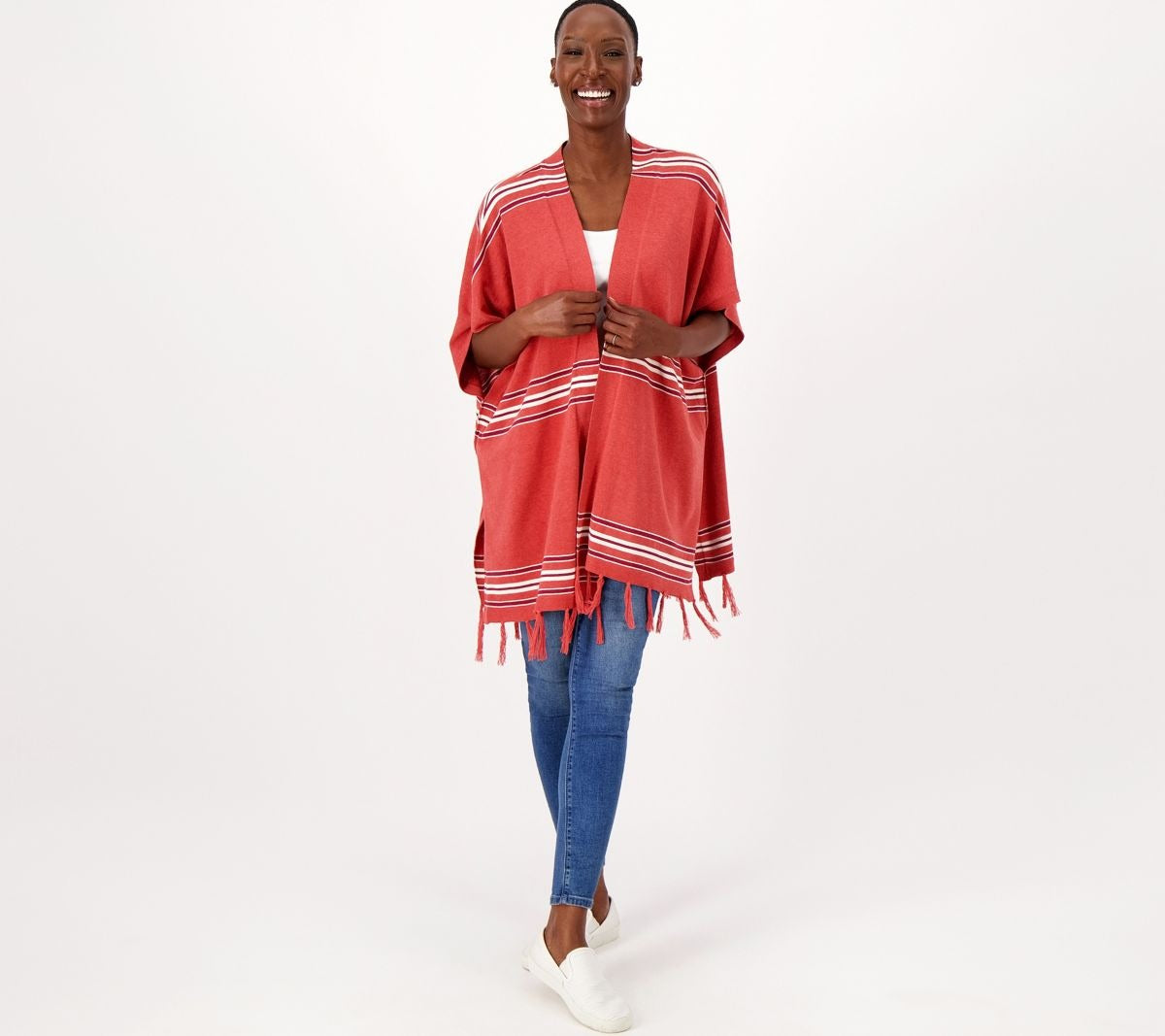 Canyon Retreat Jacquard Open-Front