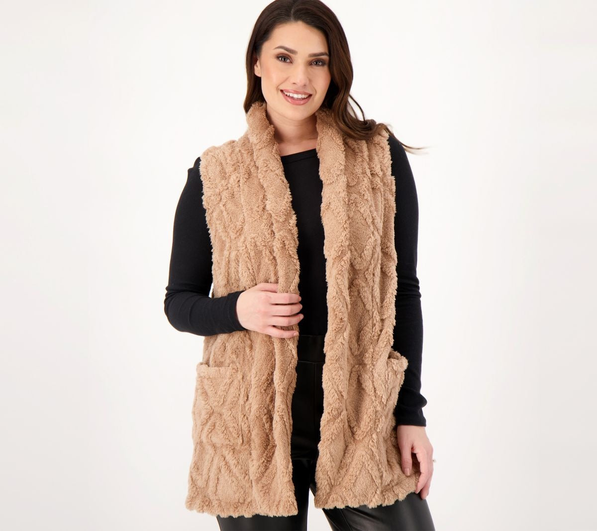 Embossed Cozy Sherpa Fleece