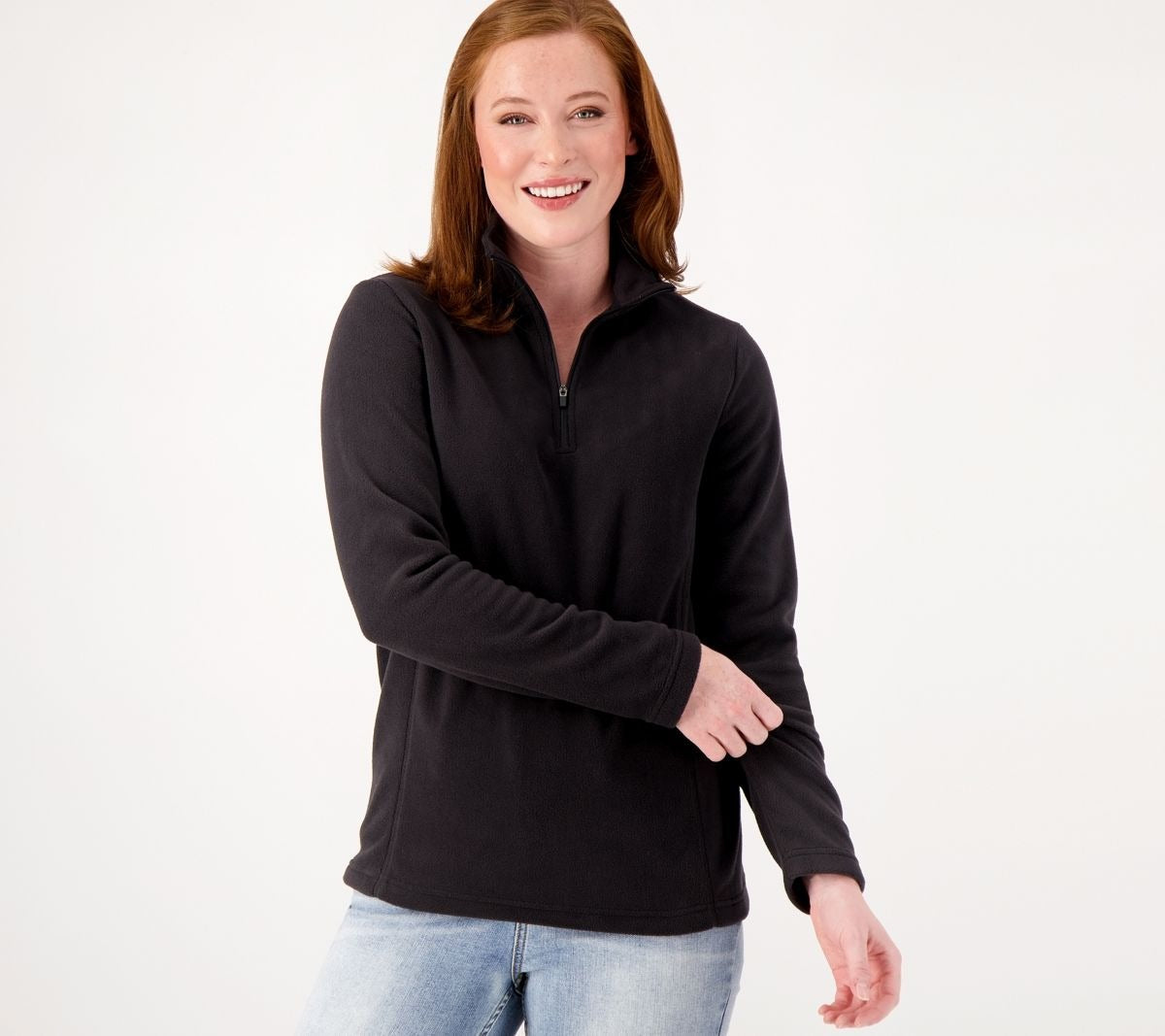 Fleece Quarter Zip Pullover