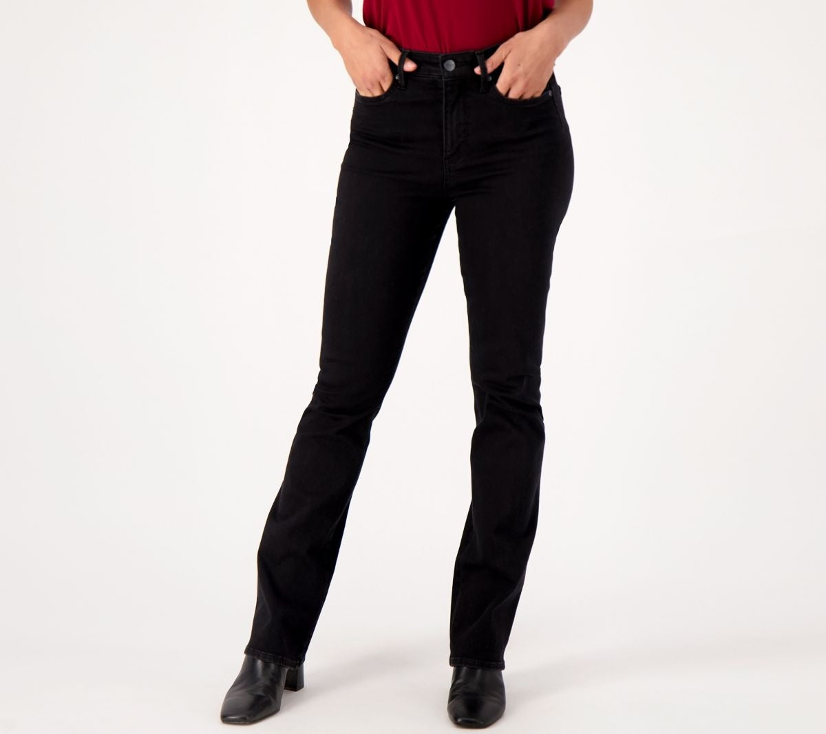 Le Silhouette High Rise Slim Bootcut Jeans