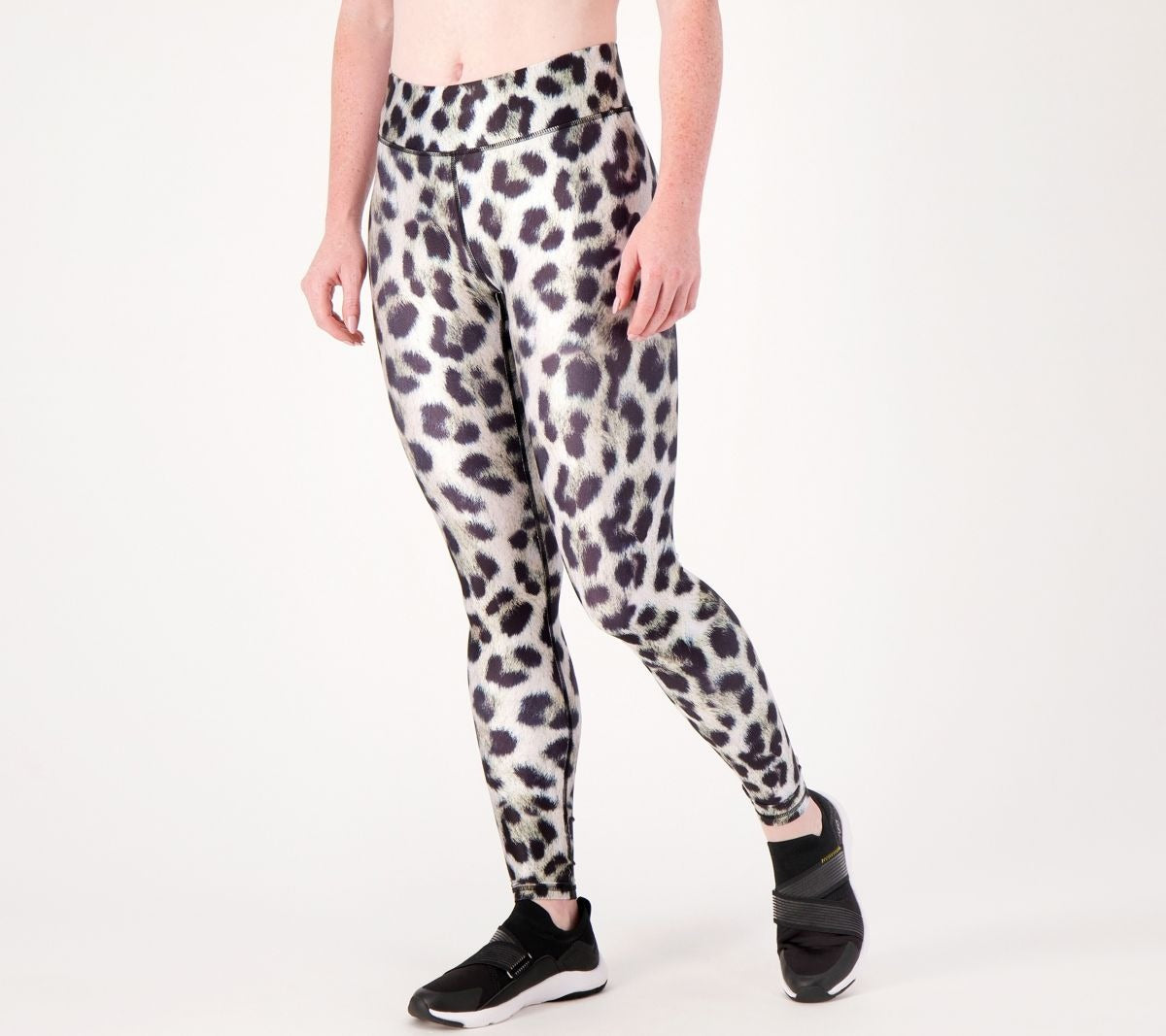 Snow Leopard Hi-Shine Leggings
