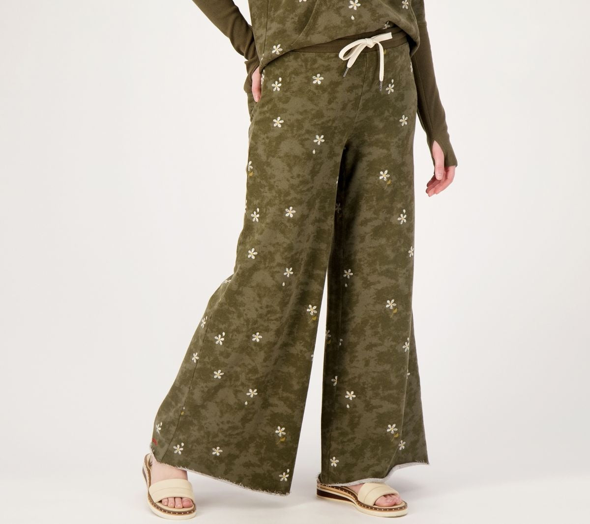 French Terry Wide-Leg