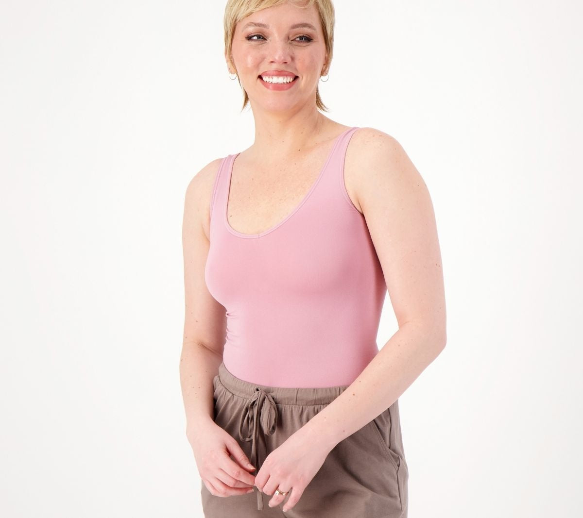 Intimates Reversible Neckline Tank