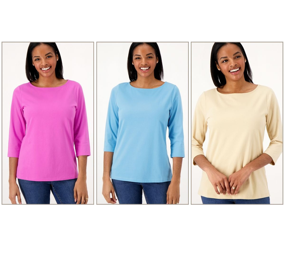 Essentials Perfect Jersey Boat Neck