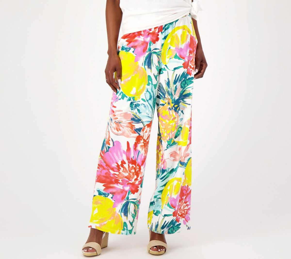 Beach Jersey Tall Wide Leg Full