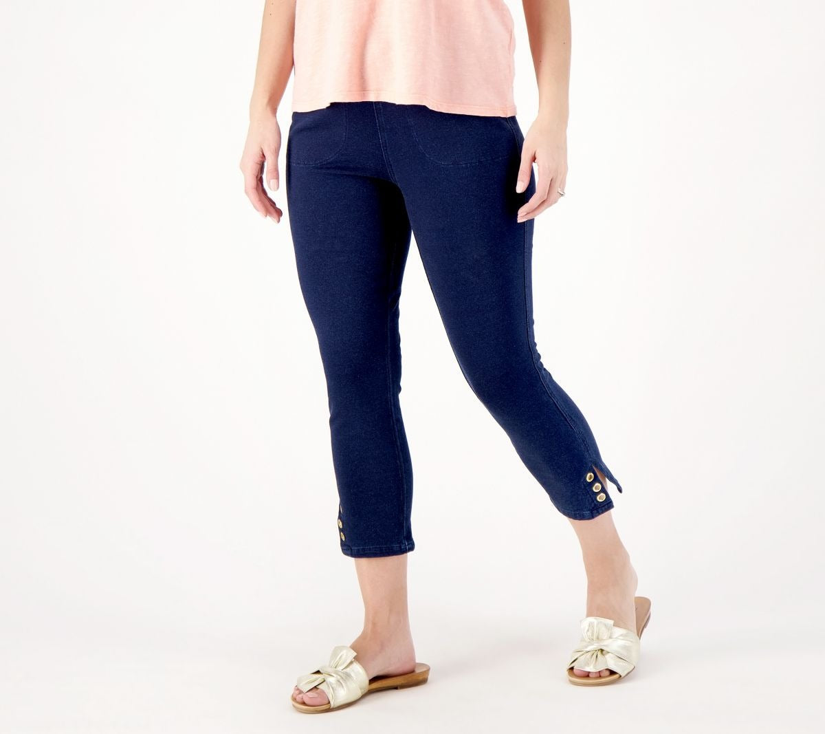 DreamJeannes Brass Ring Crop