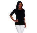 Essentials Liquid Knit Bateau Neck