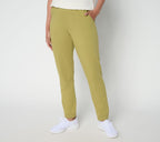 Active Pull-On French Terry Jogger Pants - Cedar Green