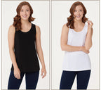 Modern Essentials Set of 2 Liquid Knit Tanks