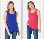 Modern Essentials Set of 2 Liquid Knit Tanks