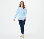 Tie-Dye French Terry Long-Sleeve Sweatshirt
