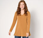 Modern Essentials Regular Liquid Knit Tunic
