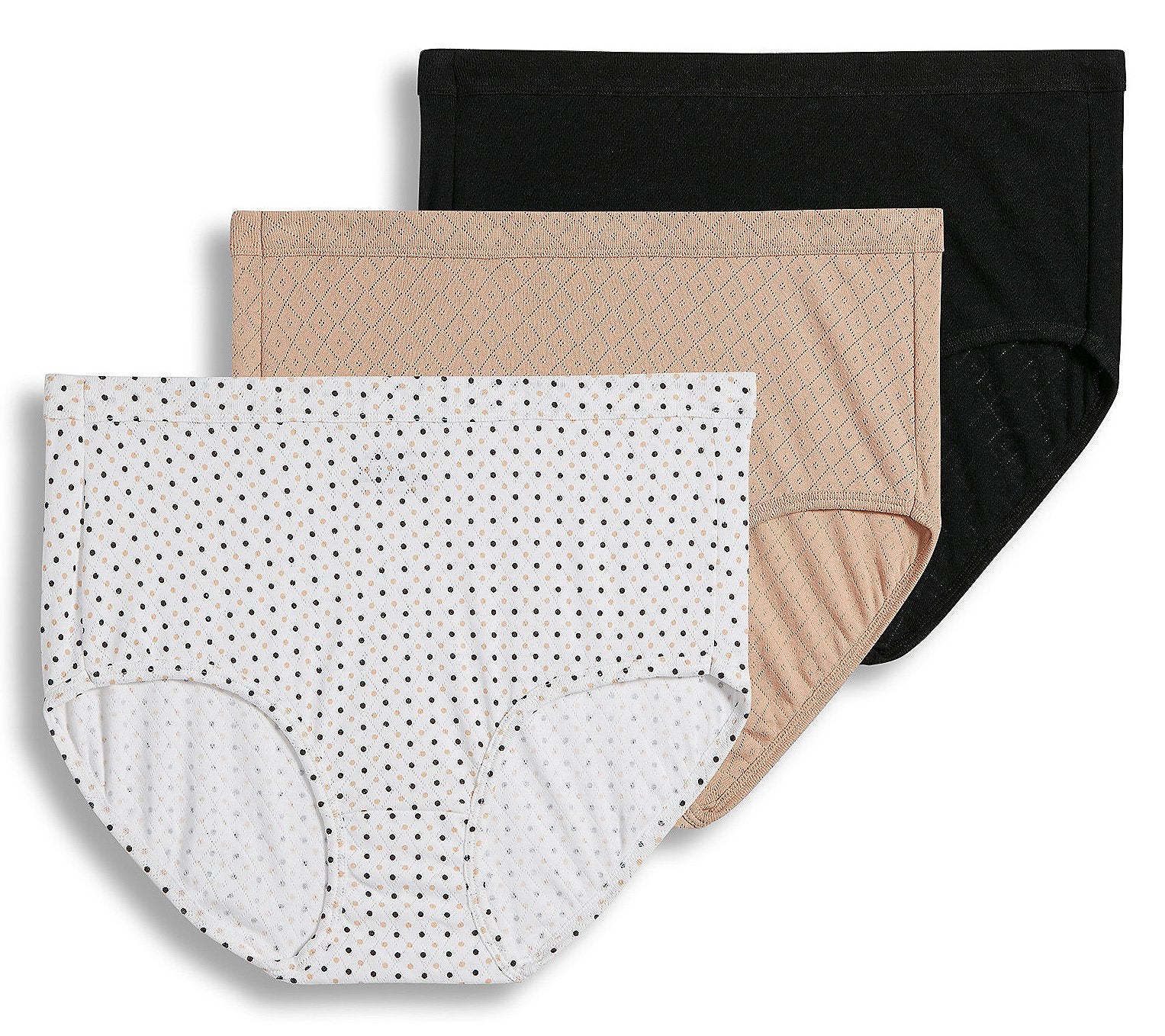 Elance Breathe Cotton Brief Panties Set of 5