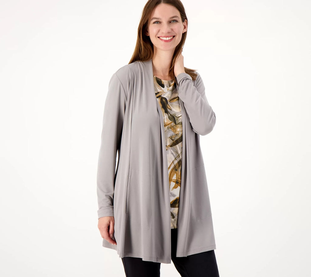 Modern Essentials Liquid Knit Cardigan